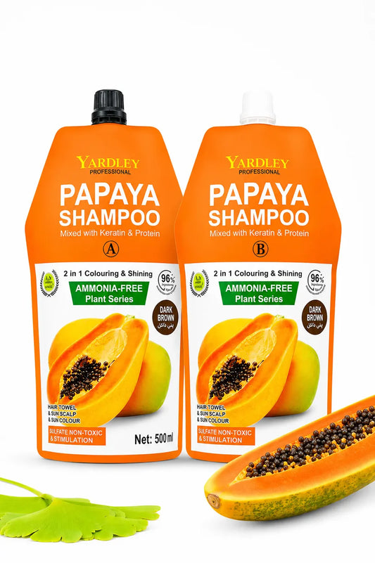 Yardlie Papaya Hair Colour Shampoo - 500 ML